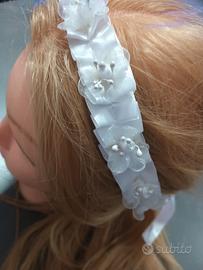 fascia per capelli cerimonia 