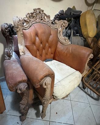 Trittico stile barocco da restraurare