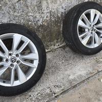 4 cerchi volkswagen taigo 5x100 +Gomme