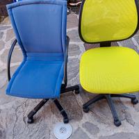 sedie da ufficio girevoli 