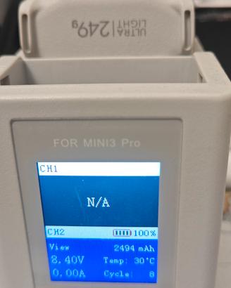 batteria dji mini 4 pro + carica batt