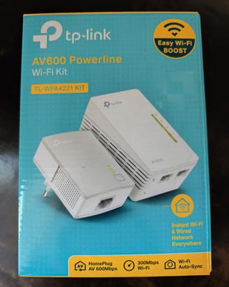 TP-Link AV600 Powerline Wi-fi kit. TL-WPA4221 kit