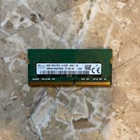 Ram ddr4 per notebook 4 gb