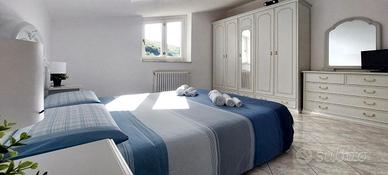 Armadio laccato bianco 230cm