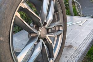 4 Cerchi Lega Originali Audi 17" - Modello Diamant