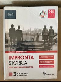 Libro “impronta storica” classe quinta
