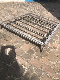 Basamento inox per preingresso