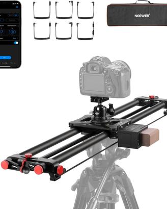 NEEWER 80cm camera slider motorizzato