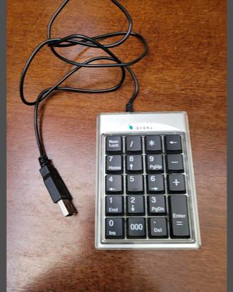 tastiera numerica usb x PC  portabile