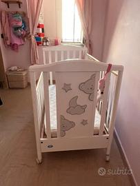 Culla Pali con materasso