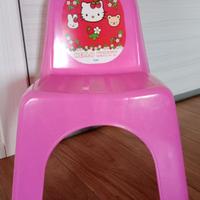 Sedia per bimbi hello Kitty 