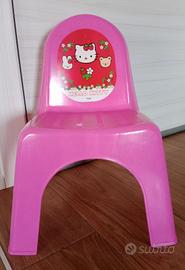 Sedia per bimbi hello Kitty 