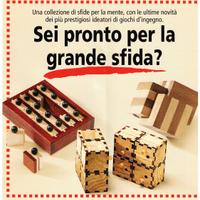 Giochi d'ingegno in legno, Collezione Completa.