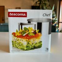 Set coppapasta stampini in acciaio inox Tescoma