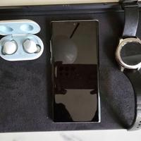 Samsung Note10Plus - Watch Classic3 - Buds White