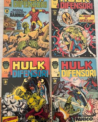 HULK E I DIFENSORI EDITORIALE CORNO