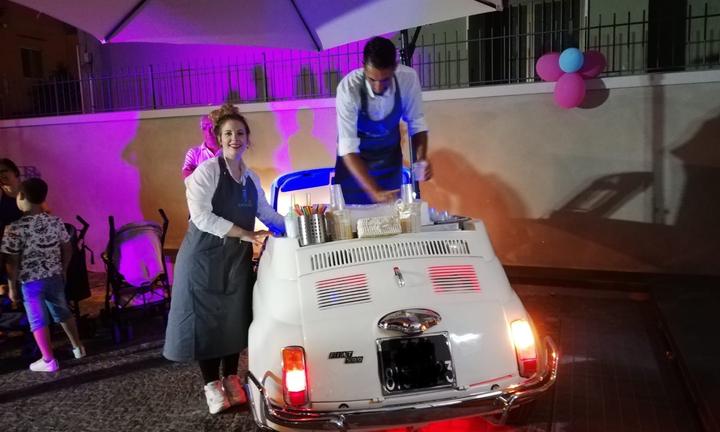 Fiat 500 bar truck food Street carretto