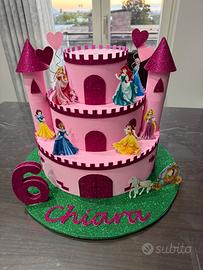 Torta principesse Disney