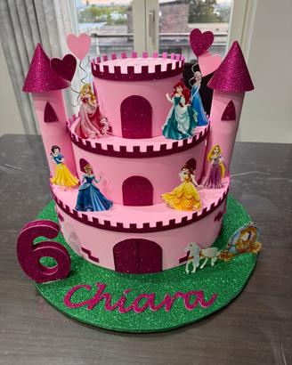 Torta principesse Disney