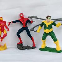 Action Figure Ironman, Spiderman e Doctor Octopus
