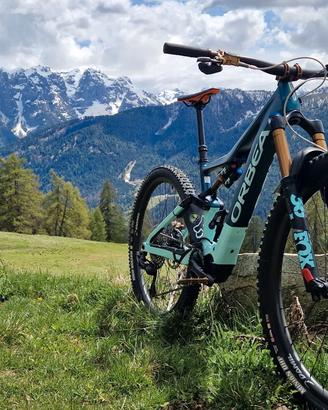Ebike MTB Orbea RISE M10 2022  + 2x extender M