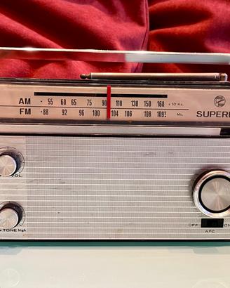 Radio vintage Superla funzionante