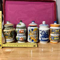 Vasetti farmacia vintage