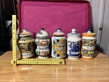 Vasetti farmacia vintage