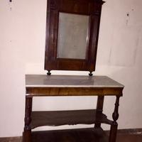 Mobile Consolle Luigi Filippo con specchio