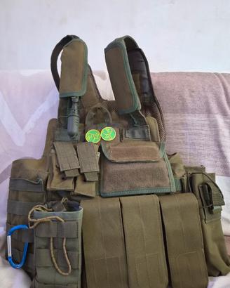 Gilé tattico molle softair