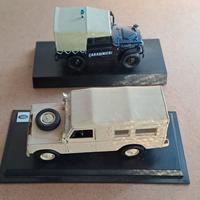 JEEP FIAT CAMPAGNOLO CARABINIERI + LAND ROVER