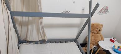 letto montessoriano con materasso
