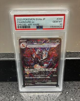 Charizard ex 349 psa 10 JAP