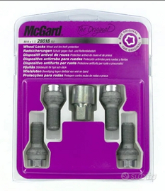 McGard 4 Bulloni sferici antifurto MERCEDES AUDI