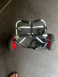 Carrellino porta surf sup