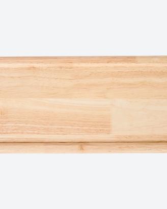 Vassoio Decorativo Ovale Legno 38x18