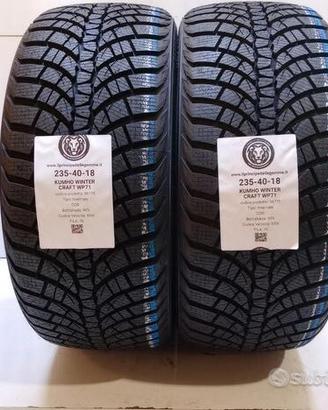 2 gomme 235 40 18 kumho a36779
