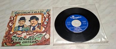 Raro 45 GIRI Prog La Famiglia Degli Ortega Stanlio