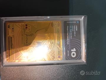 pokemon Charizard gold inferno x aigrading 10