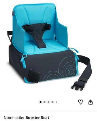 Seggiolone portatile da viaggio bambini