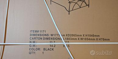 Letto matrimoniale Barbara