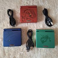 Gameboy Advance SP Rayquaza groudon Kyogre 