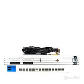 Console Playstation 2 Silver Legge tutto Con Cavi