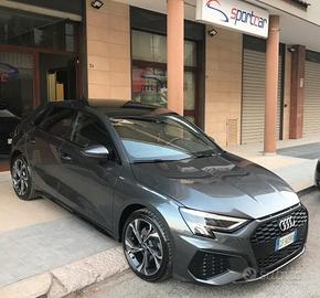 Audi A3 SPB 30 g-tron S tronic 131CV S LINE BLACK 