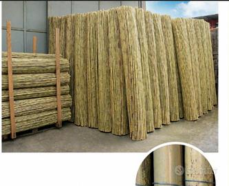 Stuoie in canna e in bamboo