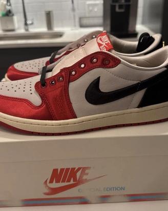 Trophy Room x Jordan Air Jordan 1 Low OG “Away” 45