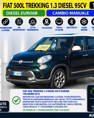 Fiat 500 L 500L 1.3 MJT TREKKING 95CV EURO6B NAVI/