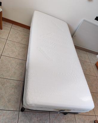 Rete più materasso singolo  80x190