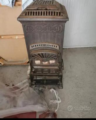 stufa a legna in ghisa 