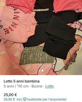 lotto 4/5 anni